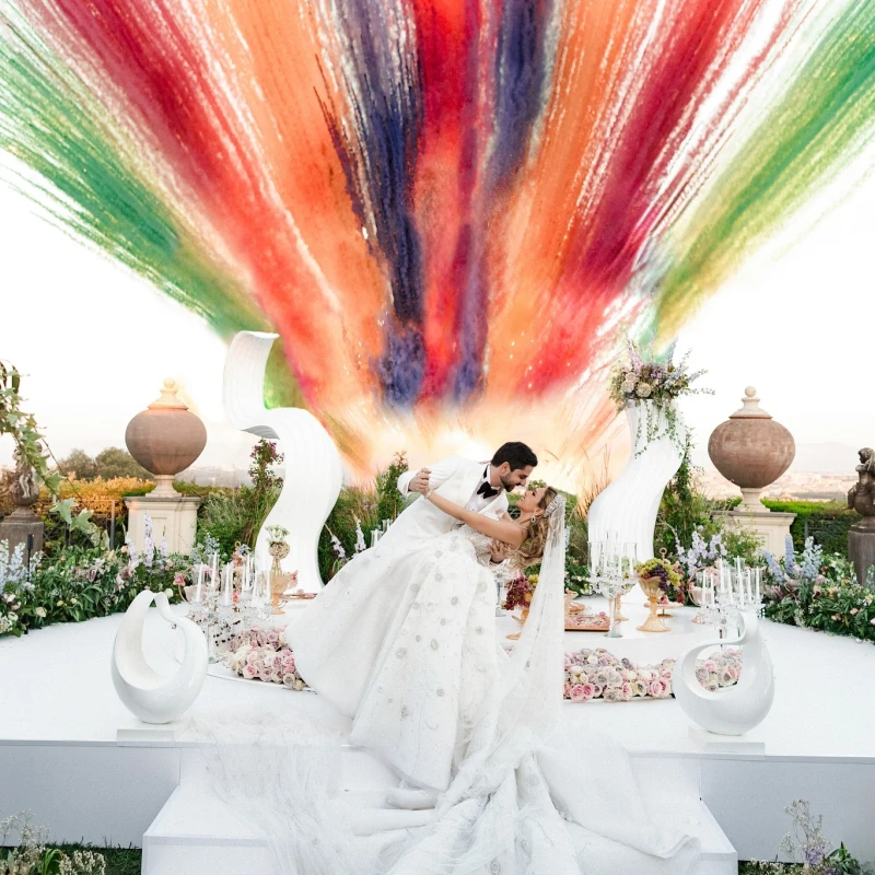 Raskošno vjenčanje Yassmine Ganji i Nime Nadera: 'Nismo imali sumnje, on je jedini ostvario našu viziju'