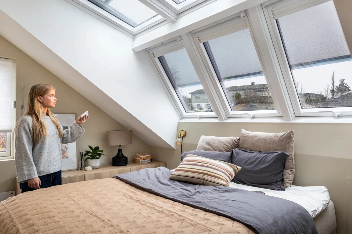 VELUX krovni prozori donose novu razinu udobnosti – gdje tehnologija i priroda rade zajedno