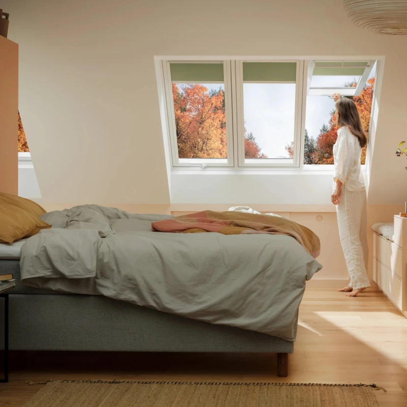 VELUX krovni prozori donose novu razinu udobnosti – gdje tehnologija i priroda rade zajedno