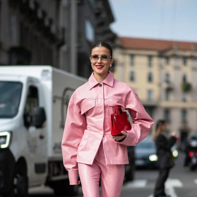 Ružičasta jakna je neočekivani komad koji nedostaje vašoj zimskoj garderobi