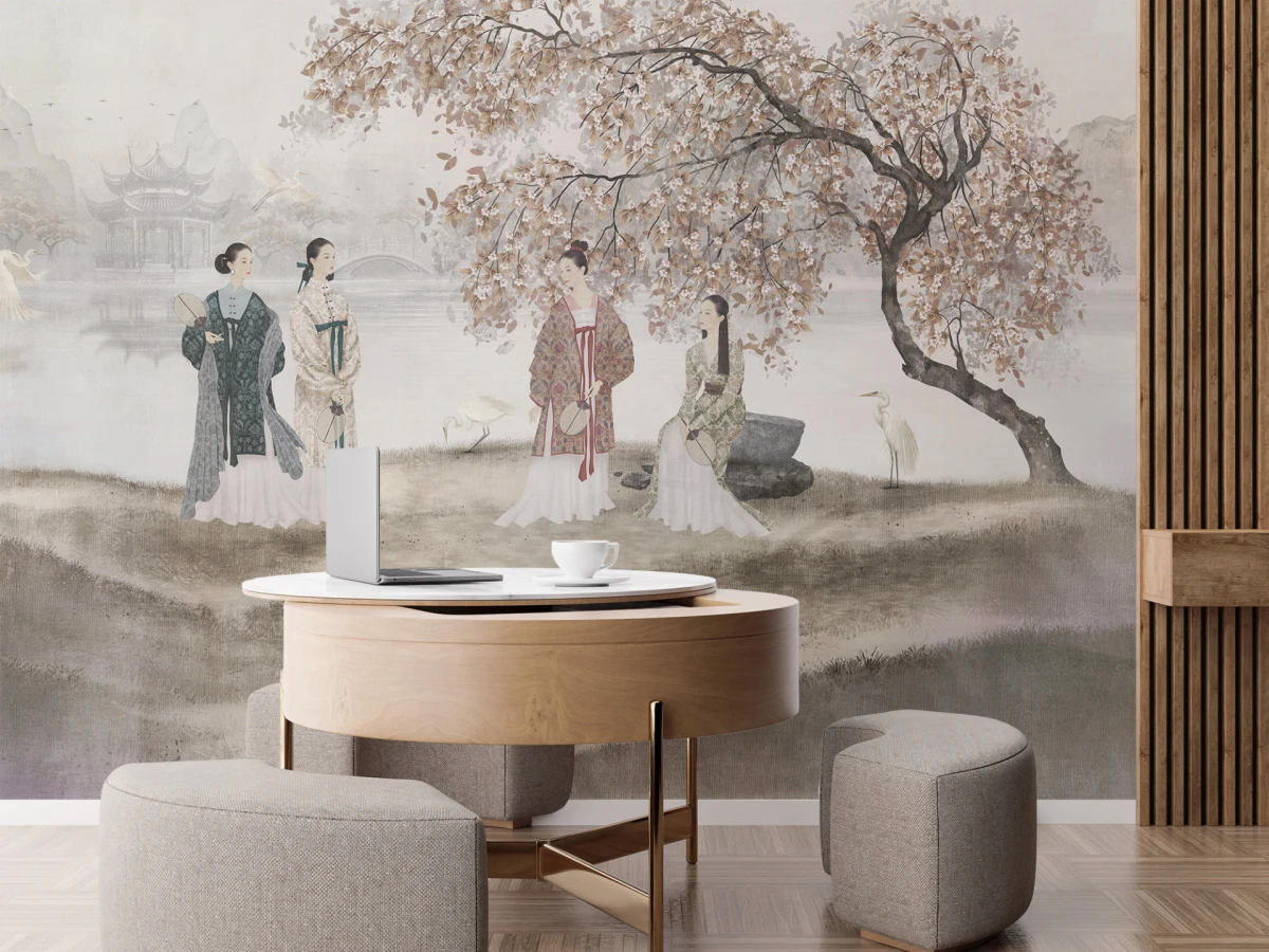 Japanska ti&scaron;ina u prostoru: Nova kolekcija zidnih tapeta zove na opu&scaron;tanje
