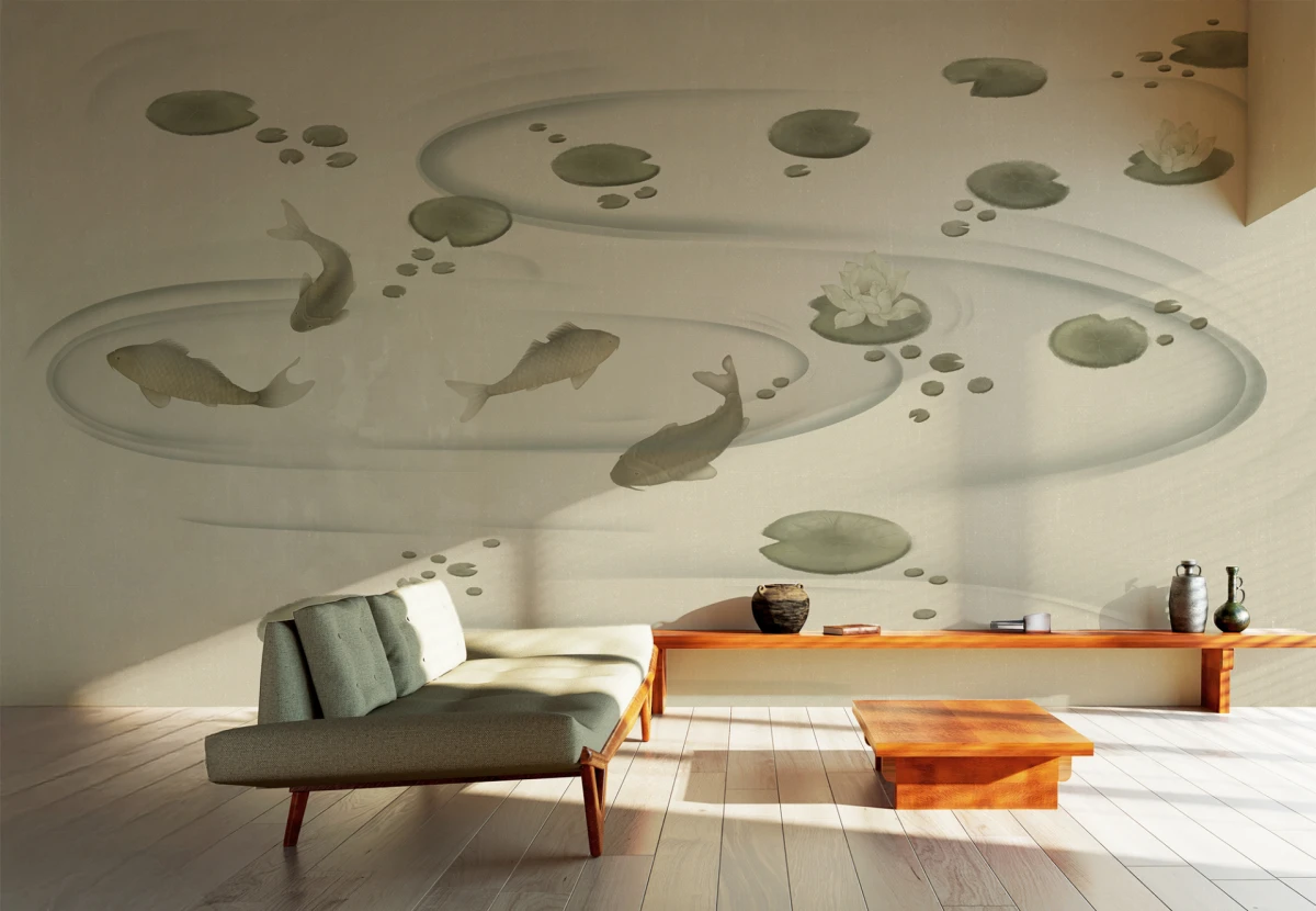 Japanska ti&scaron;ina u prostoru: Nova kolekcija zidnih tapeta zove na opu&scaron;tanje