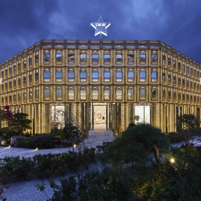 Zavirite u Dior Bamboo Pavilion, prvu trgovinu od zlatnog bambusa u Tokiju