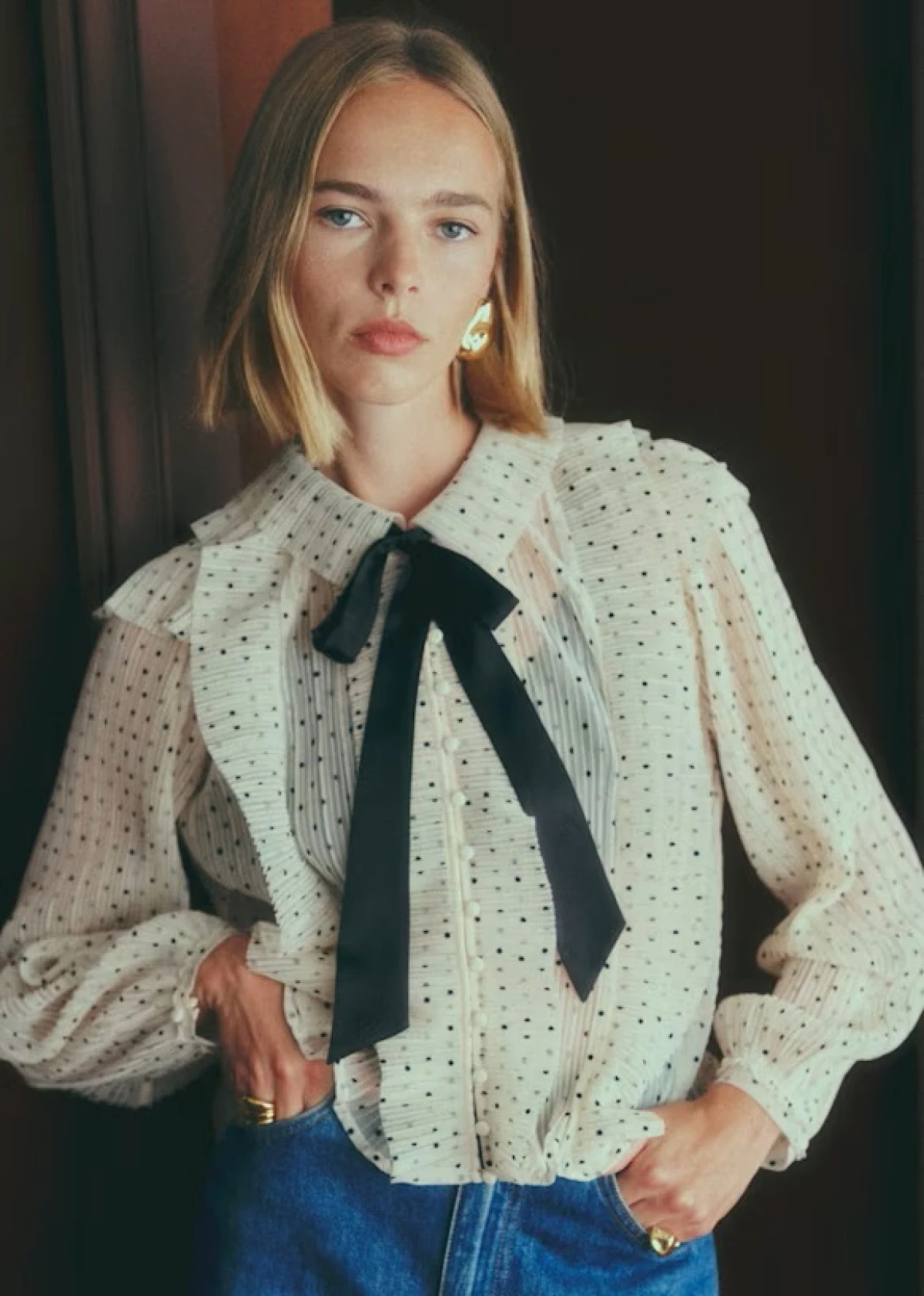 Bluza s točkicama je hit komad u na&scaron;oj proljetnoj garderobi