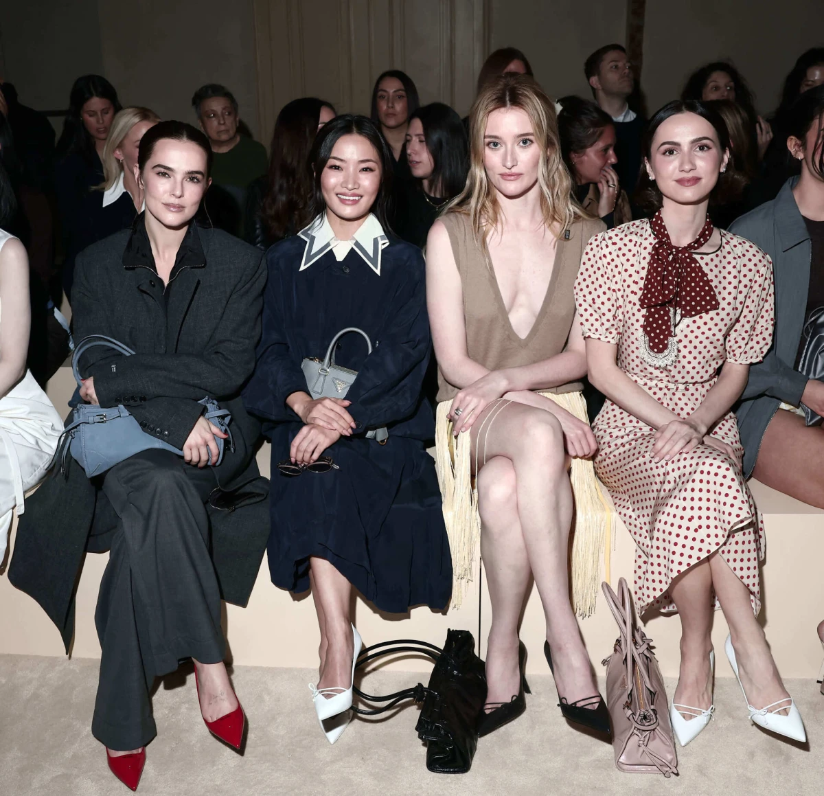 Najbolje odjevene zvijezde na Prada reviji za jesen 2026.